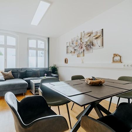 Blissplace 3 Zi Premium Apartment Nahe Getec Arena Mit Kingsize Betten Und Balkon Magdebourg Extérieur photo