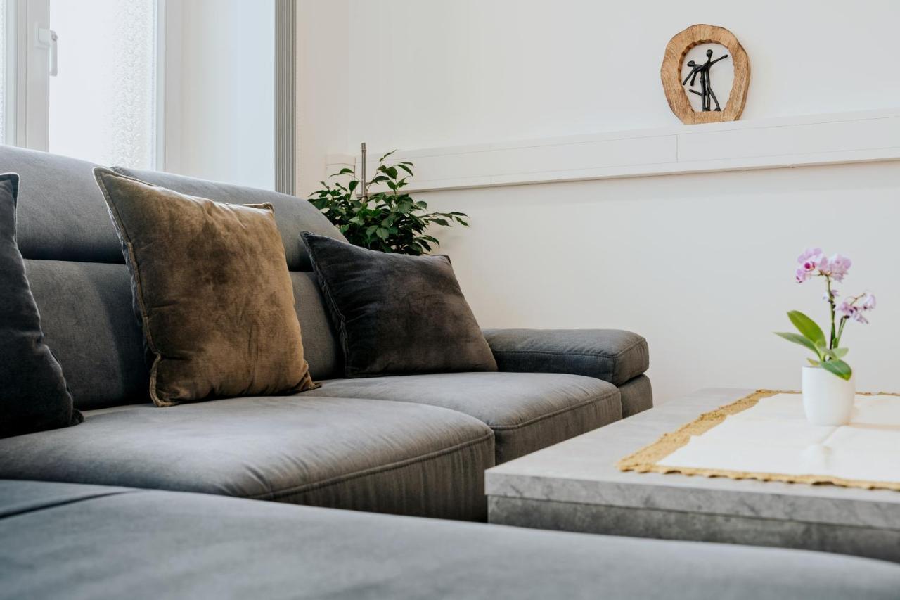 Blissplace 3 Zi Premium Apartment Nahe Getec Arena Mit Kingsize Betten Und Balkon Magdebourg Extérieur photo
