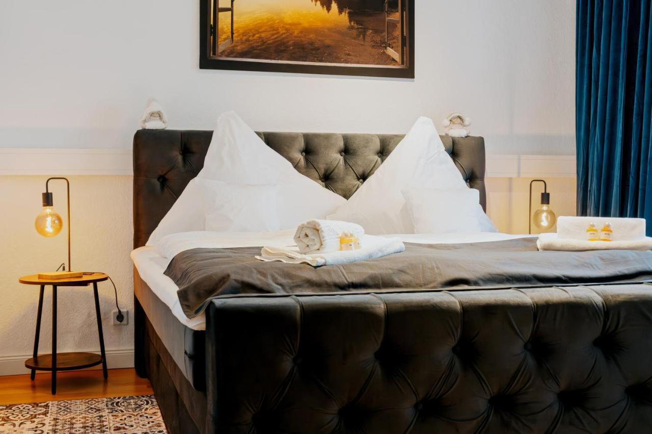 Blissplace 3 Zi Premium Apartment Nahe Getec Arena Mit Kingsize Betten Und Balkon Magdebourg Extérieur photo